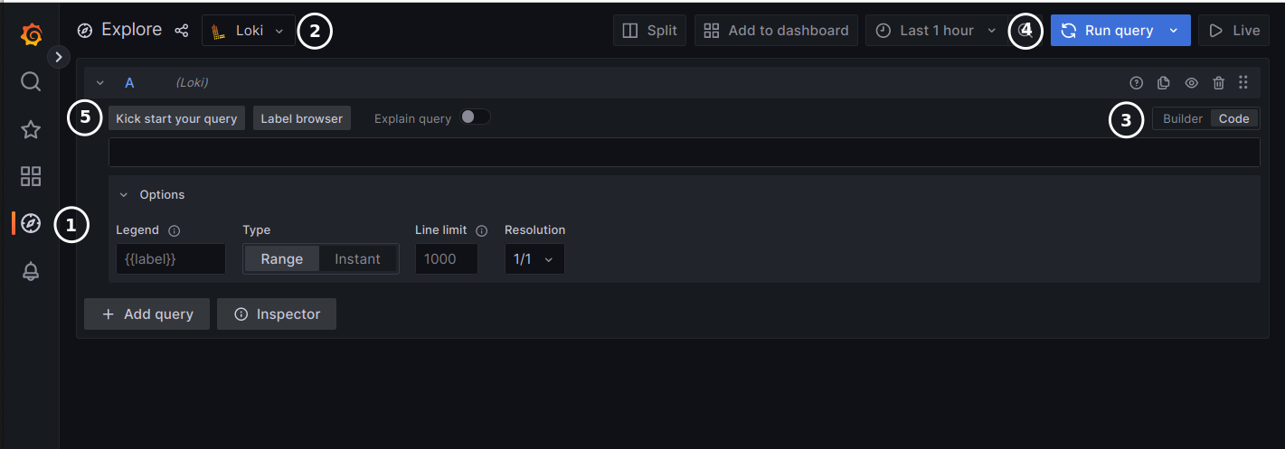Grafana Explore Grafana Explore